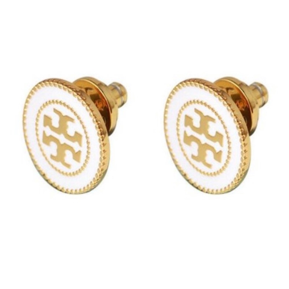 Tory Burch Double Circle Stud Earrings - Picture 5 of 6